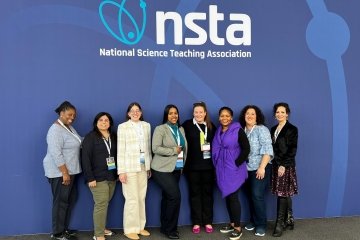 Teacher from Mercy University's Wipro Reimagines program present at National Science Teaching Association’s National Conference On Science Education 