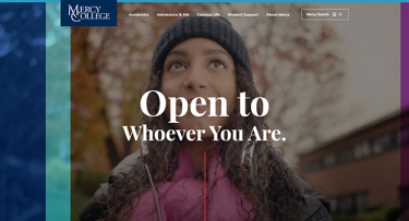 Mercy College homepage