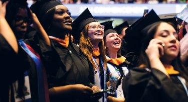 Students graduating