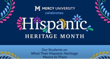 Mercy University Celebrates Hispanic Heritage Month poster