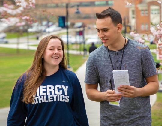 Students on Campus